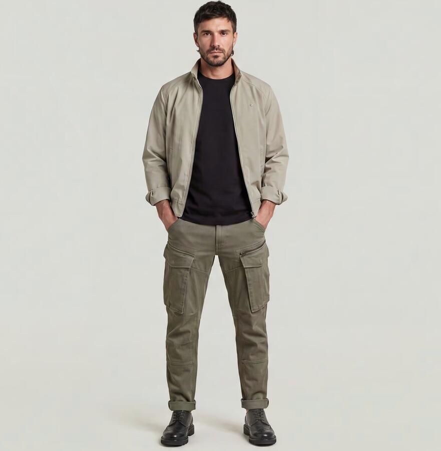 G-Star RAW Rovic Zip 3D Regular Tapered Pants Bruin Heren - Foto 5