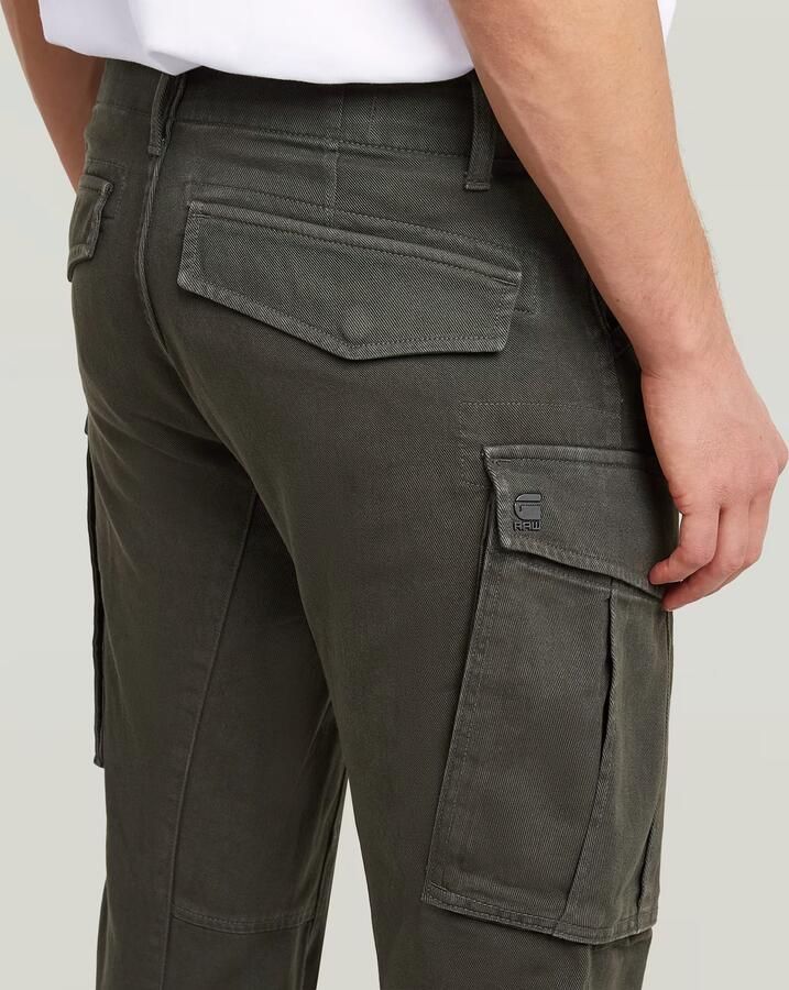 G-Star RAW Rovic Zip 3D Regular Tapered Pants Grijs Heren - Foto 4