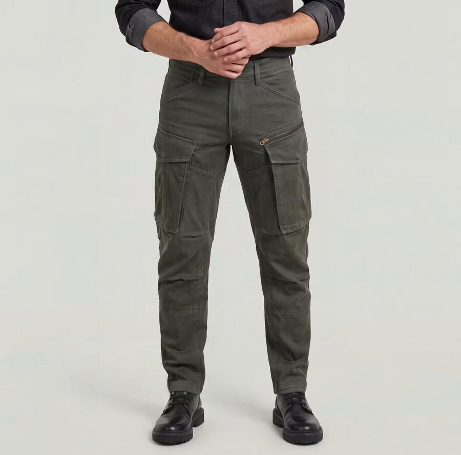 G-Star RAW Rovic Zip 3D Regular Tapered Pants Grijs Heren - Foto 4