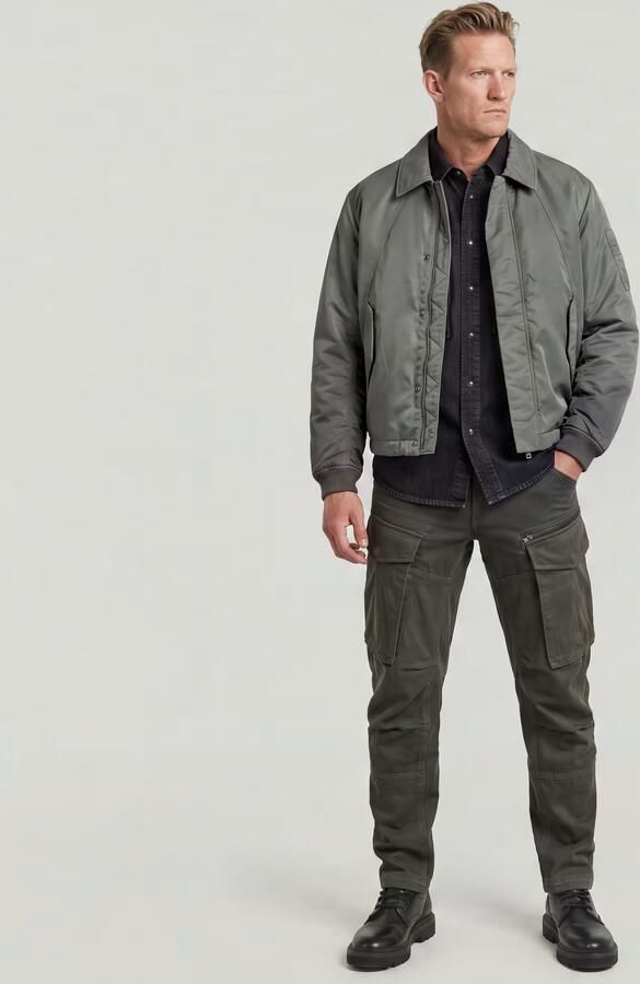 G-Star RAW Rovic Zip 3D Regular Tapered Pants Grijs Heren - Foto 6