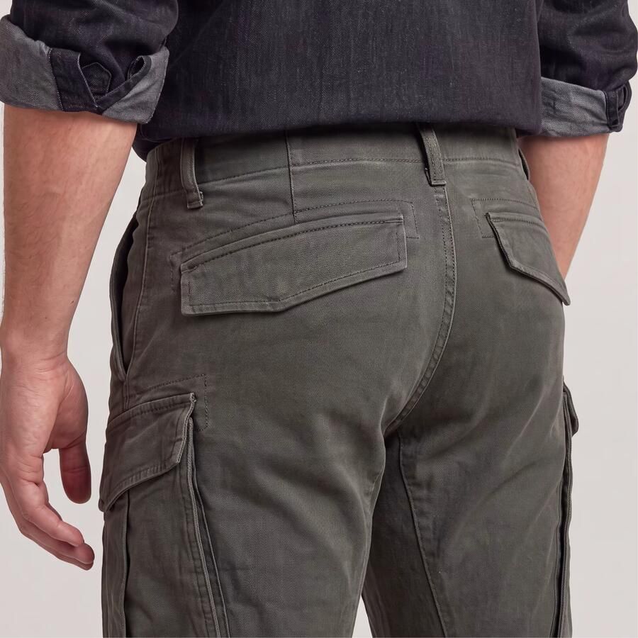 G-Star RAW Rovic Zip 3D Regular Tapered Pants Grijs Heren - Foto 3