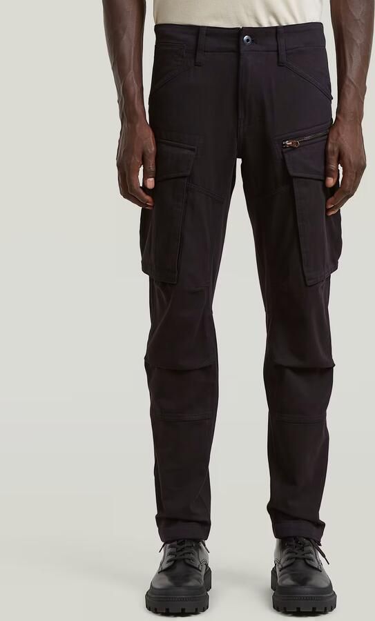 G-Star RAW Rovic Zip 3D Regular Tapered Pants Zwart Heren