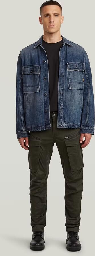G-Star RAW Rovic Zip 3D Straight Tapered Pant Grijs Heren - Foto 10