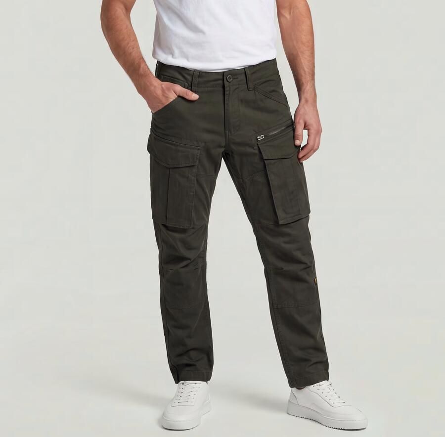G-Star RAW Rovic Zip 3D Straight Tapered Pant Grijs Heren - Foto 3