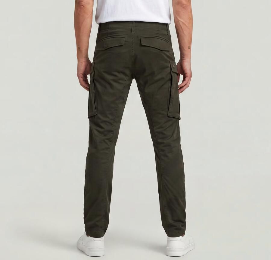 G-Star RAW Rovic Zip 3D Straight Tapered Pant Grijs Heren - Foto 4