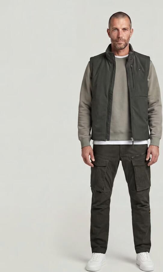 G-Star RAW Rovic Zip 3D Straight Tapered Pant Grijs Heren - Foto 8
