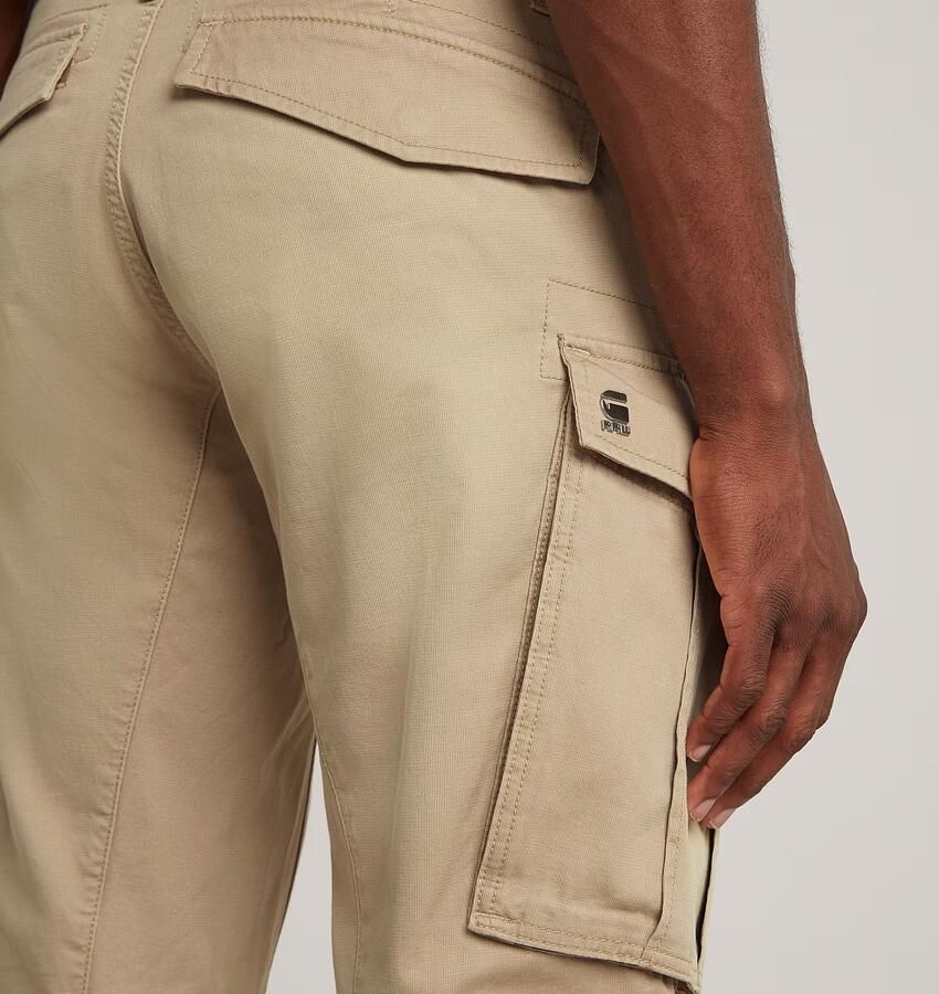G-Star RAW Rovic Zip 3D Tapered Broek Beige Heren - Foto 4