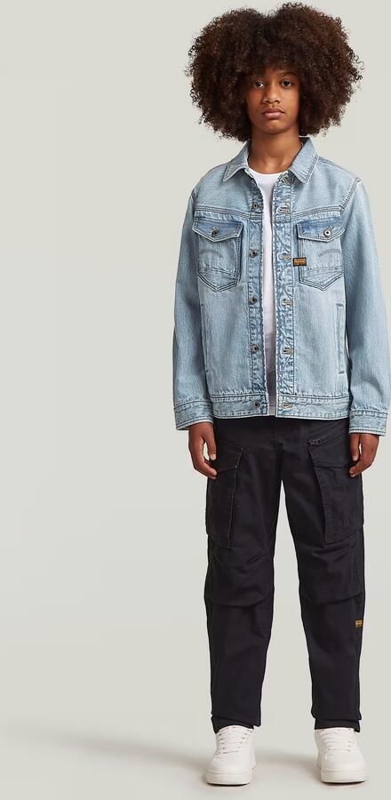 G-Star RAW Rovic Zip 3D Tapered Broek Jongens Zwart jongens - Foto 3