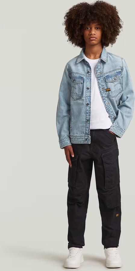 G-Star RAW Rovic Zip 3D Tapered Broek Jongens Zwart jongens - Foto 2