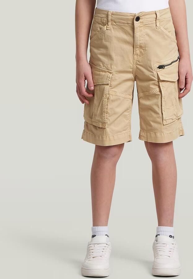 G-Star RAW Rovic Zip PM Short voor jongens Beige jongens - Foto 3