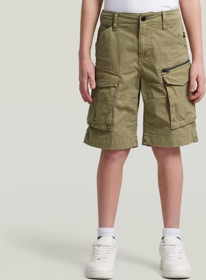 G-Star RAW Rovic Zip PM Short voor jongens Groen jongens - Foto 3