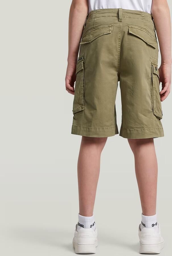 G-Star RAW Rovic Zip PM Short voor jongens Groen jongens - Foto 4