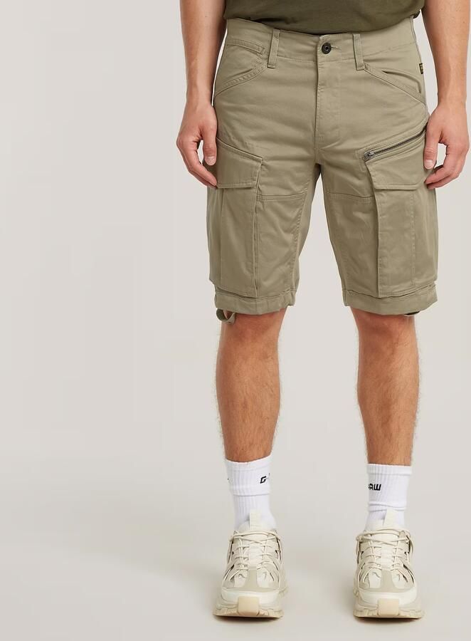 G-Star RAW Rovic Zip Regular Short Beige Heren - Foto 7