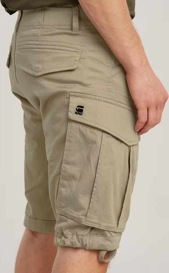 G-Star RAW Rovic Zip Regular Short Beige Heren - Foto 6