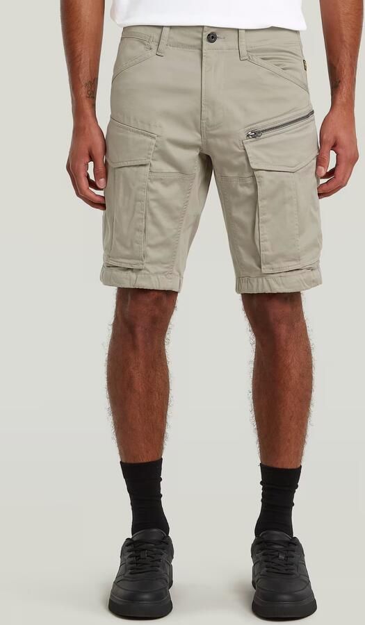 G-Star RAW Rovic Zip Regular Short Beige Heren