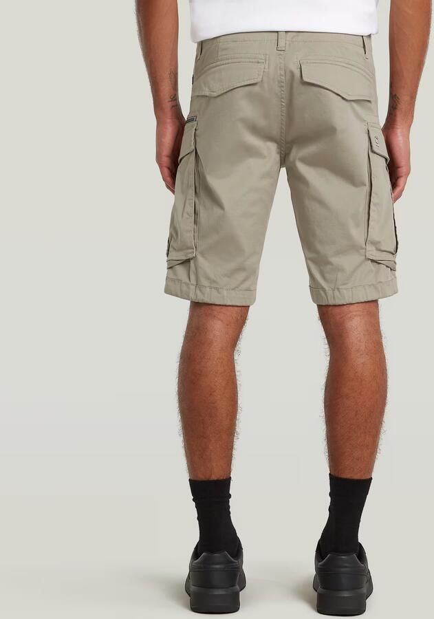 G-Star RAW Rovic Zip Regular Short Beige Heren - Foto 5