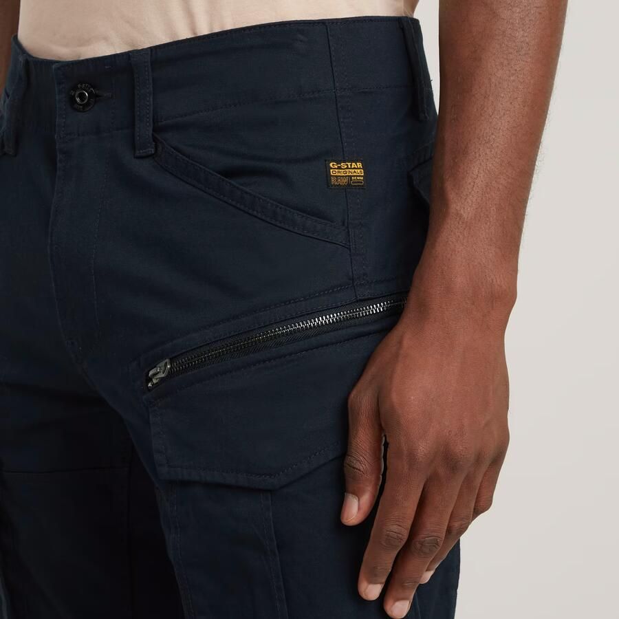G-Star RAW Rovic Zip Regular Short Donkerblauw Heren - Foto 4