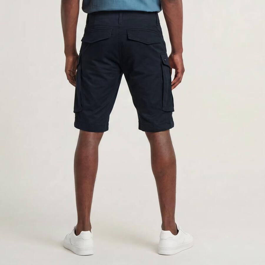 G-Star RAW Rovic Zip Regular Short Donkerblauw Heren - Foto 6