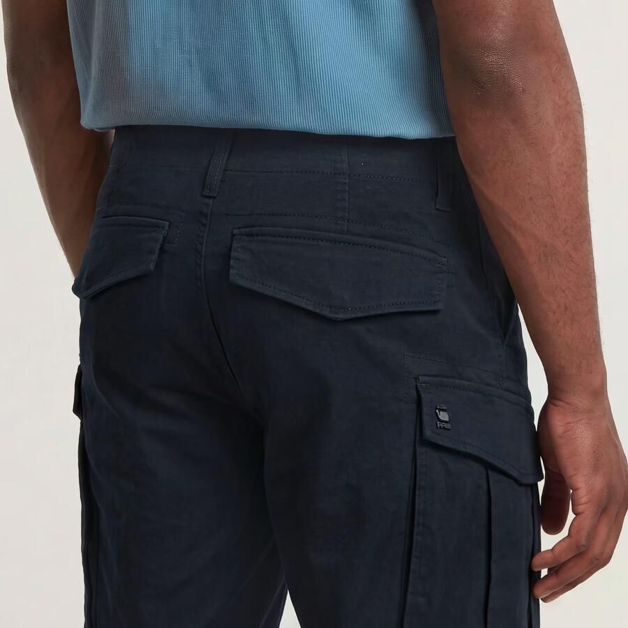 G-Star RAW Rovic Zip Regular Short Donkerblauw Heren - Foto 7