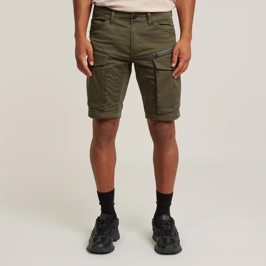 G-Star RAW Rovic Zip Regular Short Grijs Heren