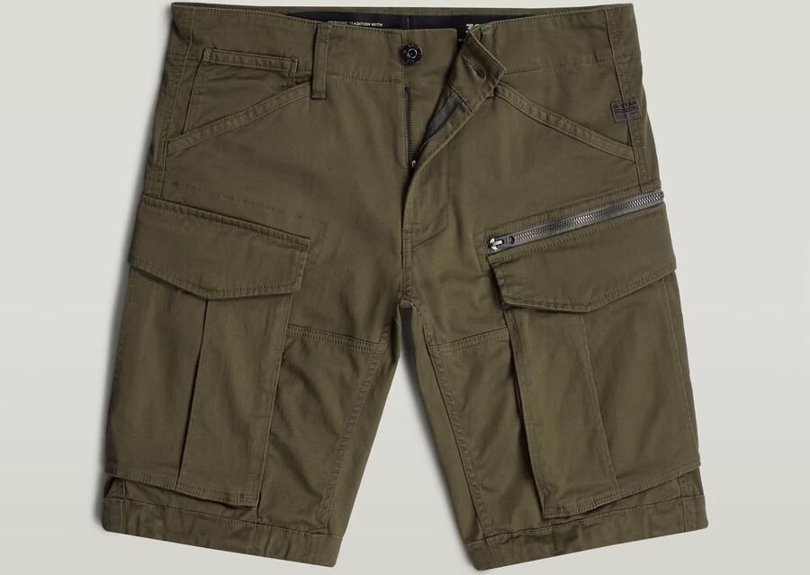G-Star RAW Rovic Zip Regular Short Grijs Heren - Foto 7