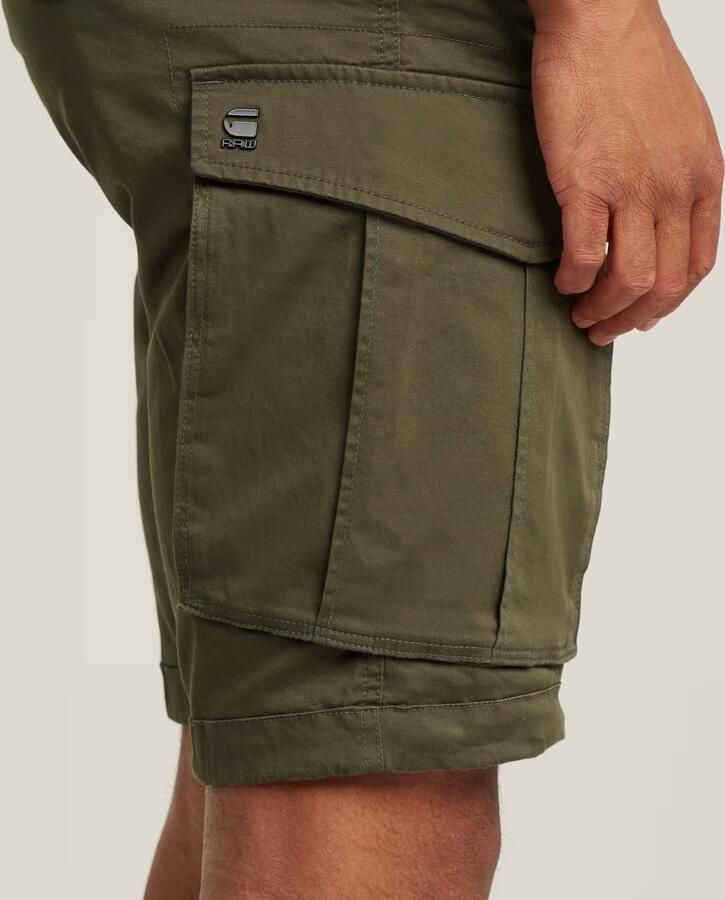 G-Star RAW Rovic Zip Regular Short Grijs Heren - Foto 6