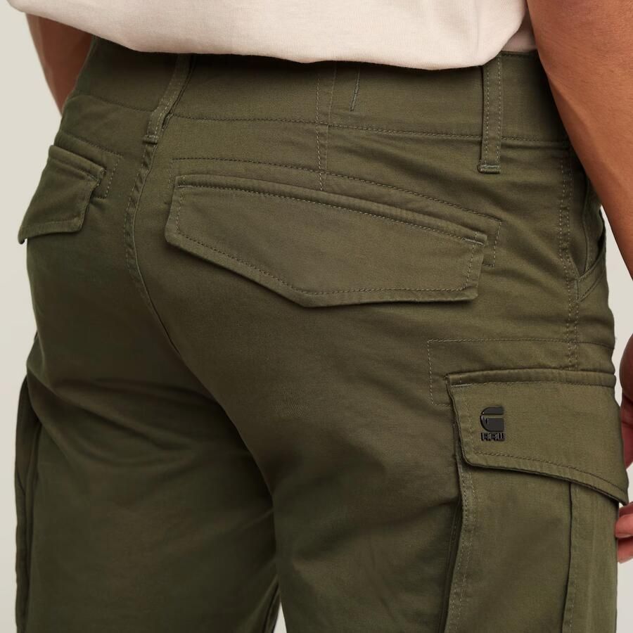 G-Star RAW Rovic Zip Regular Short Grijs Heren - Foto 4