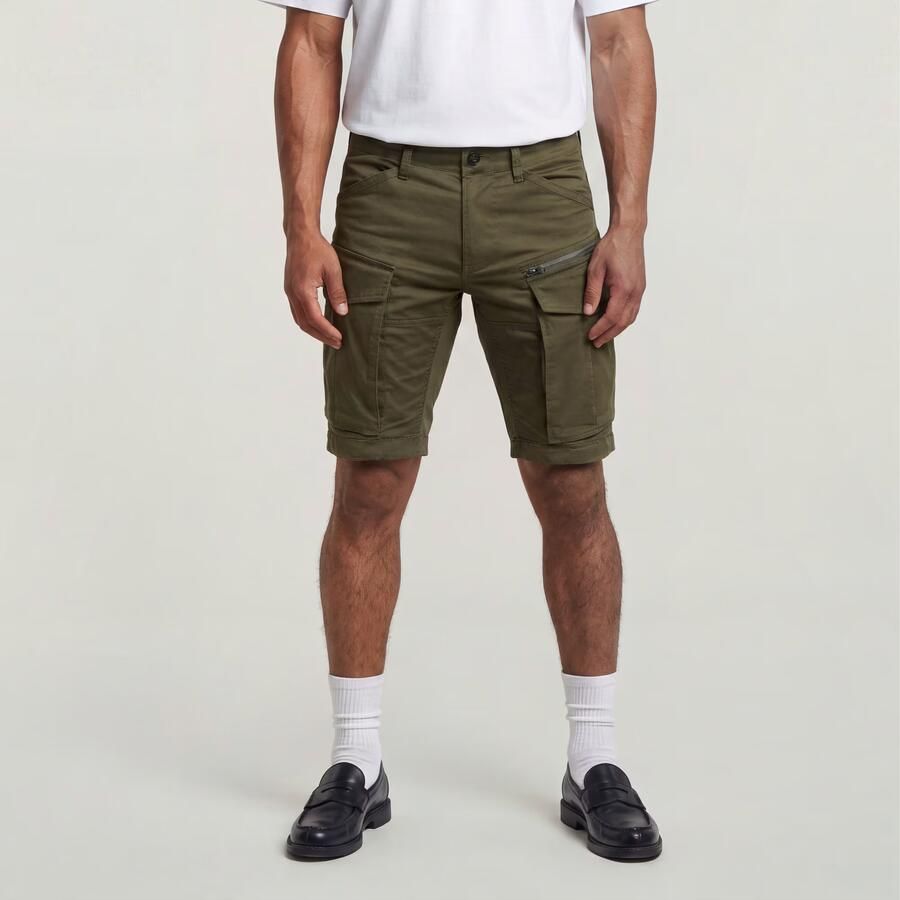 G-Star RAW Rovic Zip Regular Short Grijs Heren - Foto 4