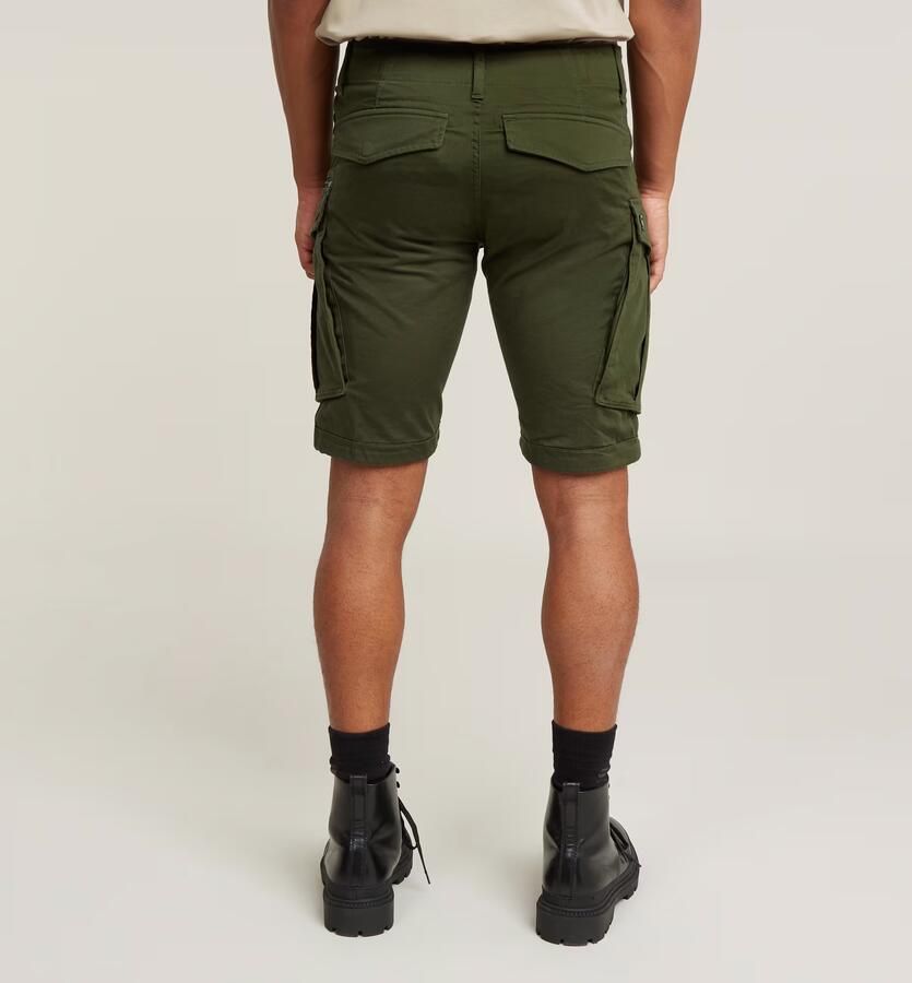 G-Star RAW Rovic Zip Regular Short Groen Heren - Foto 5