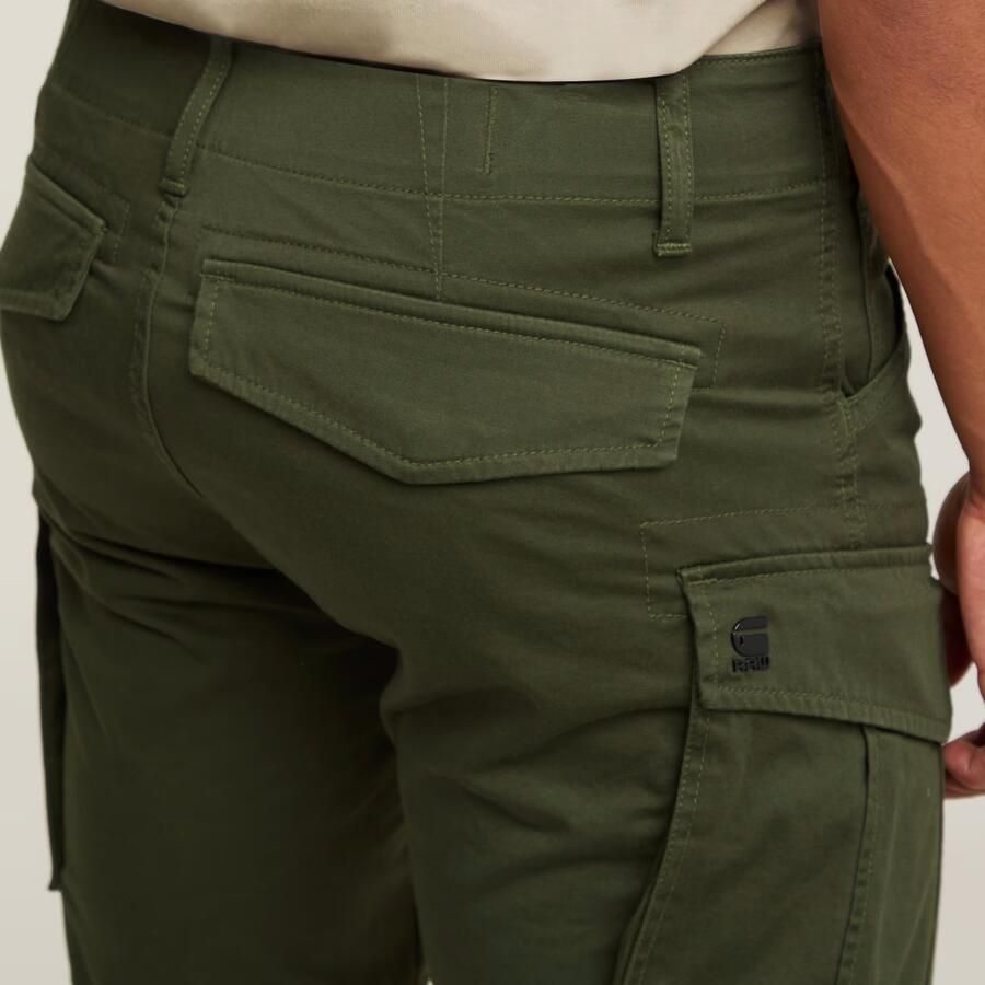 G-Star RAW Rovic Zip Regular Short Groen Heren - Foto 3