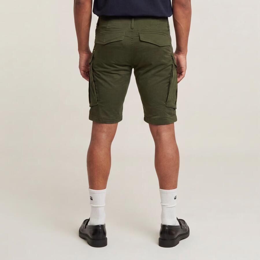 G-Star RAW Rovic Zip Regular Short Groen Heren - Foto 5
