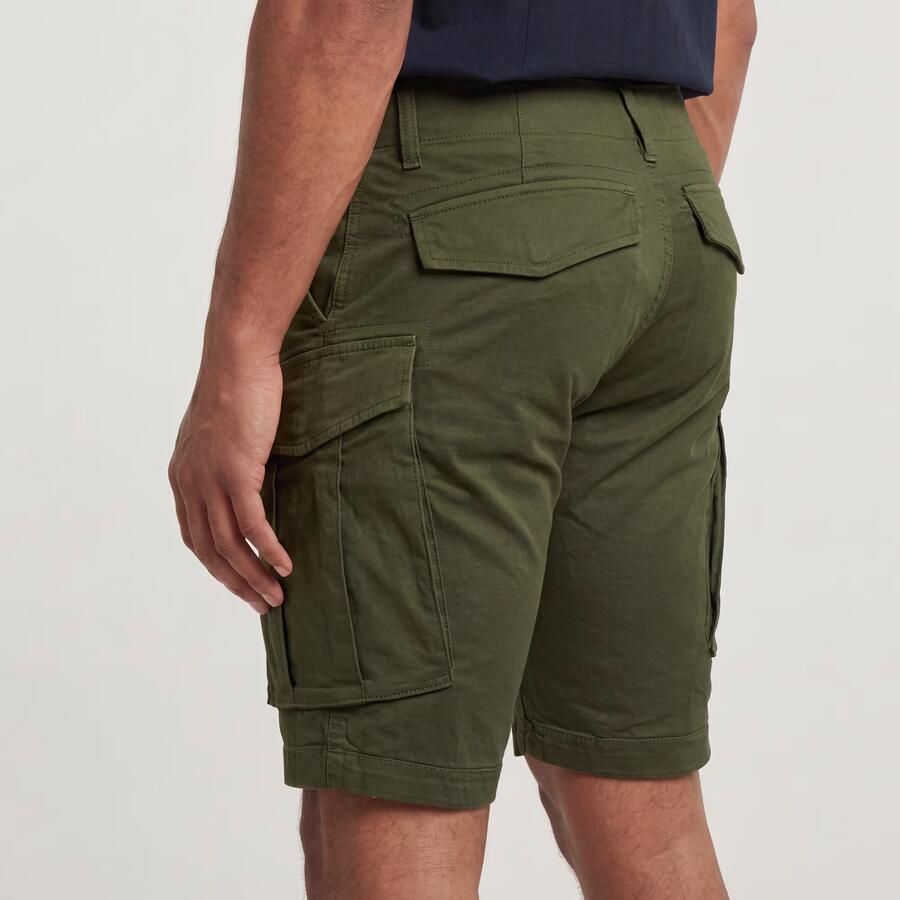 G-Star RAW Rovic Zip Regular Short Groen Heren - Foto 6