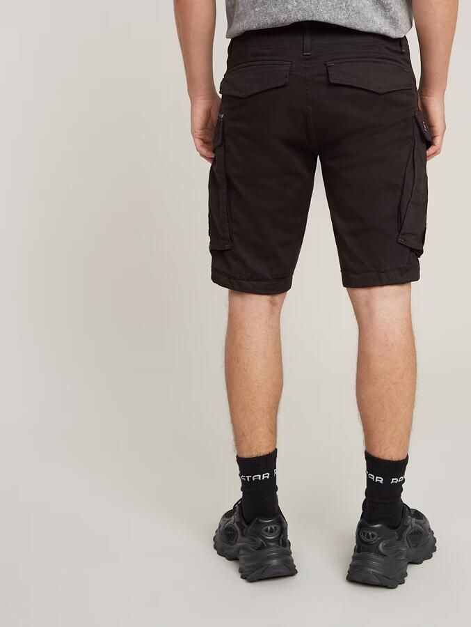 G-Star RAW Rovic Zip Regular Short Zwart Heren - Foto 6