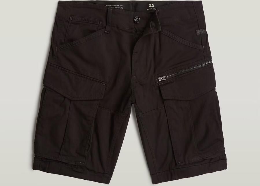 G-Star RAW Rovic Zip Regular Short Zwart Heren - Foto 5