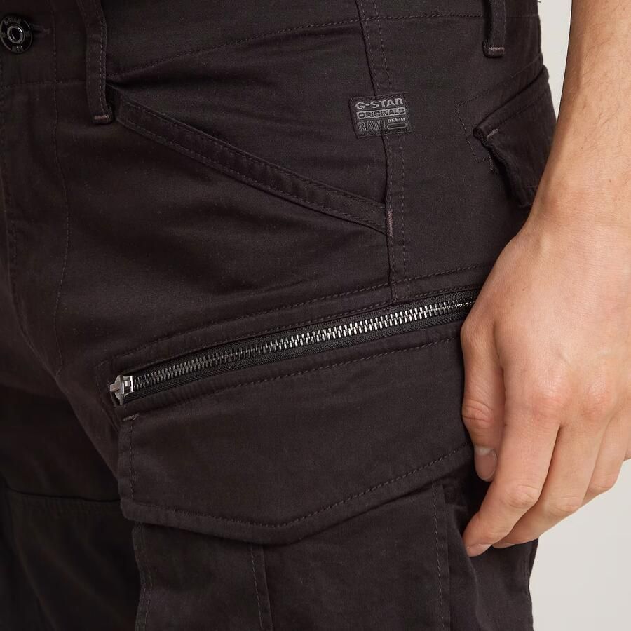 G-Star RAW Rovic Zip Regular Short Zwart Heren - Foto 2