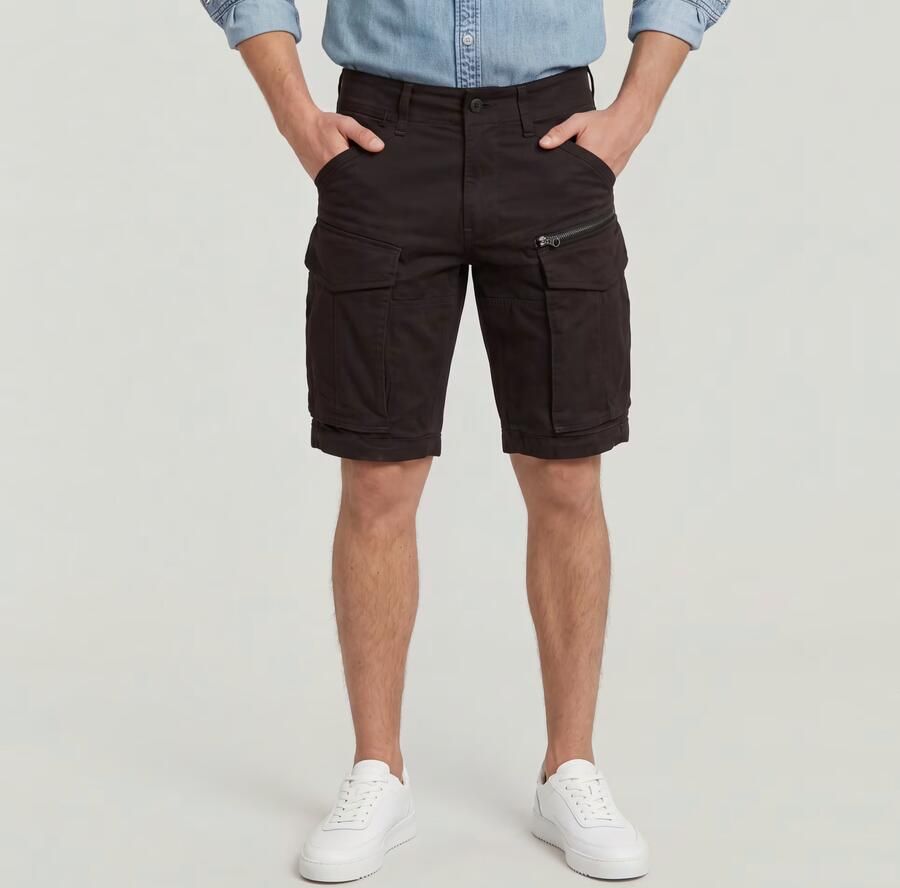 G-Star RAW Rovic Zip Regular Short Zwart Heren - Foto 4