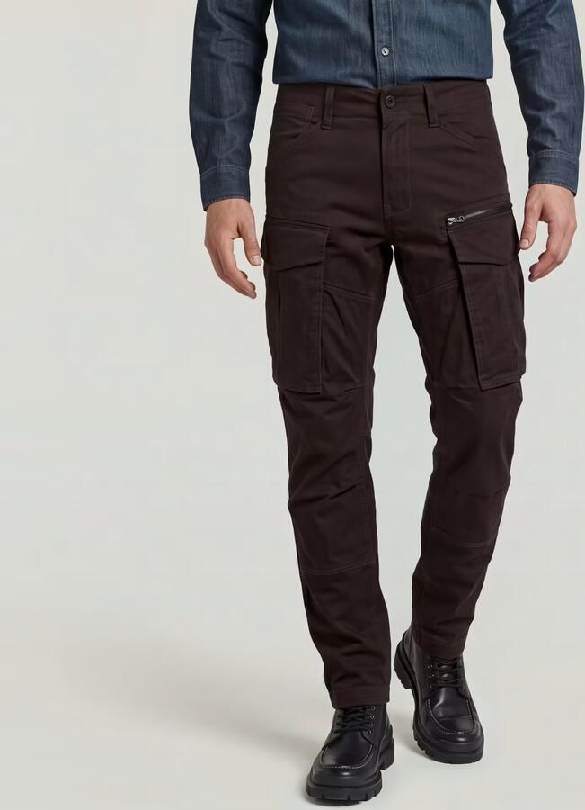 G-Star RAW Rovic Zip Regular Tapered broek Bruin Heren