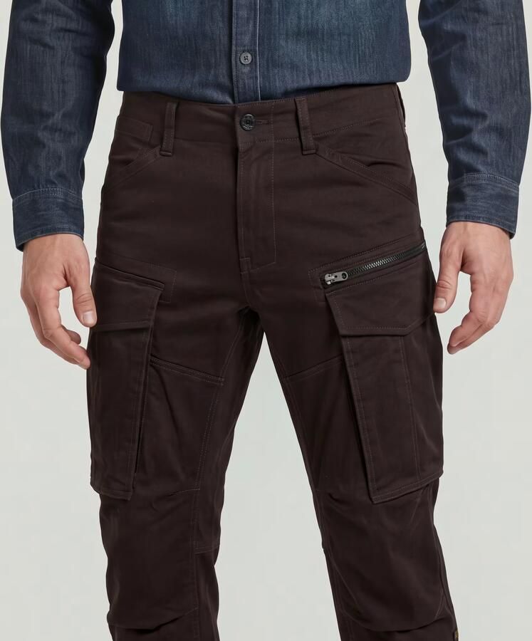G-Star RAW Rovic Zip Regular Tapered broek Bruin Heren - Foto 3