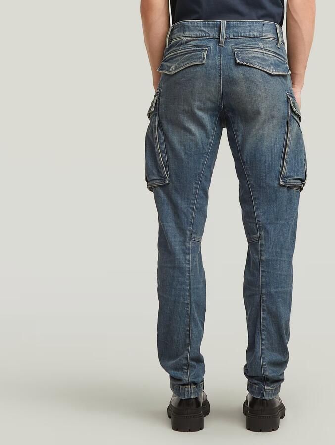 G-Star RAW Rovic Zip Regular Tapered Jeans Donkerblauw Heren - Foto 6