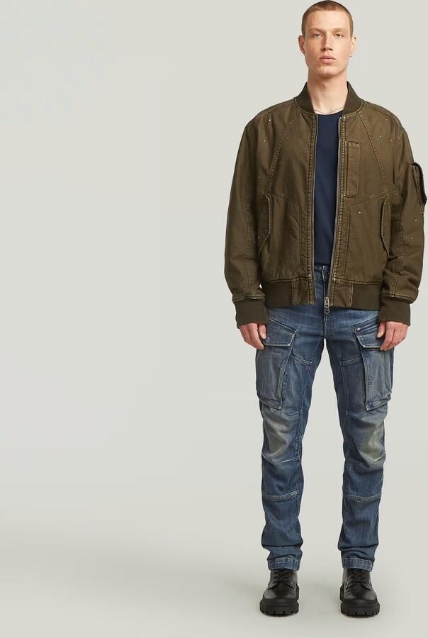 G-Star RAW Rovic Zip Regular Tapered Jeans Donkerblauw Heren - Foto 7