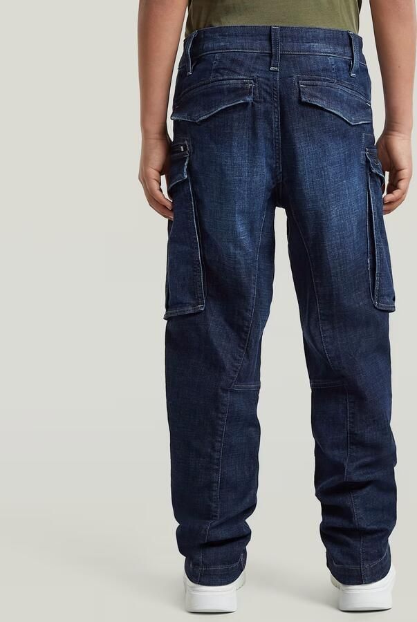 G-Star RAW Rovic Zip Regular Tapered Jeans voor jongens Donkerblauw jongens