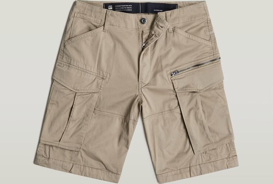 G-Star Raw Korte regular fit cargobroek met ritszak model 'ROVIC' - Foto 18