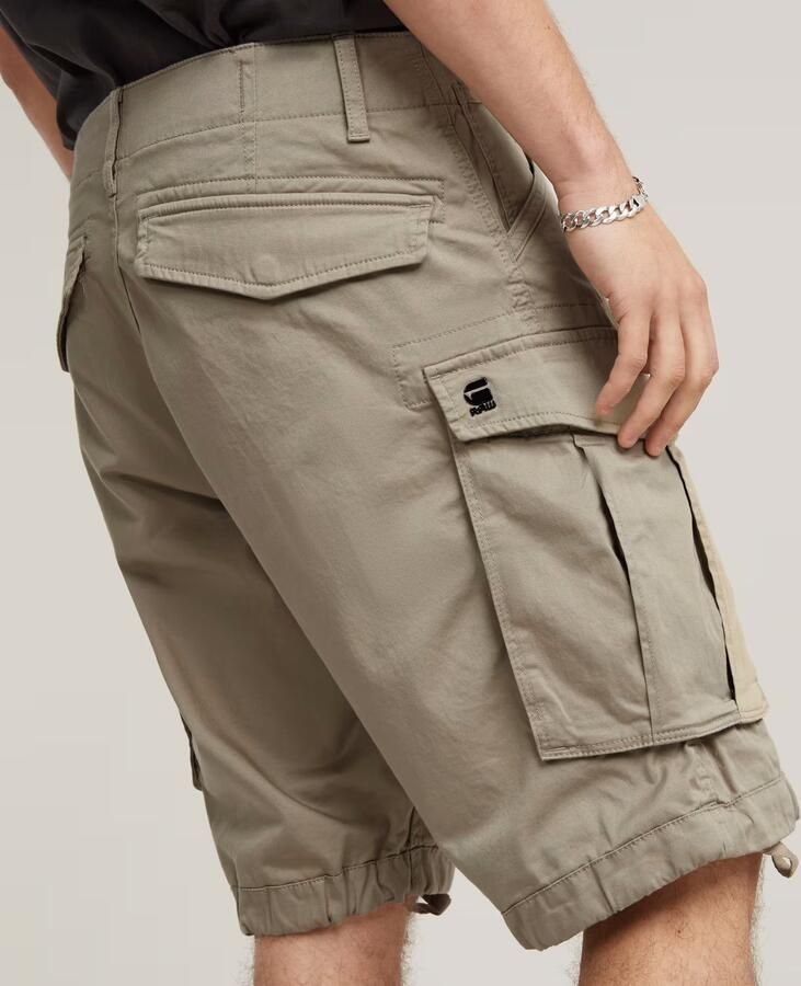 G-Star Raw Korte regular fit cargobroek met ritszak model 'ROVIC' - Foto 8