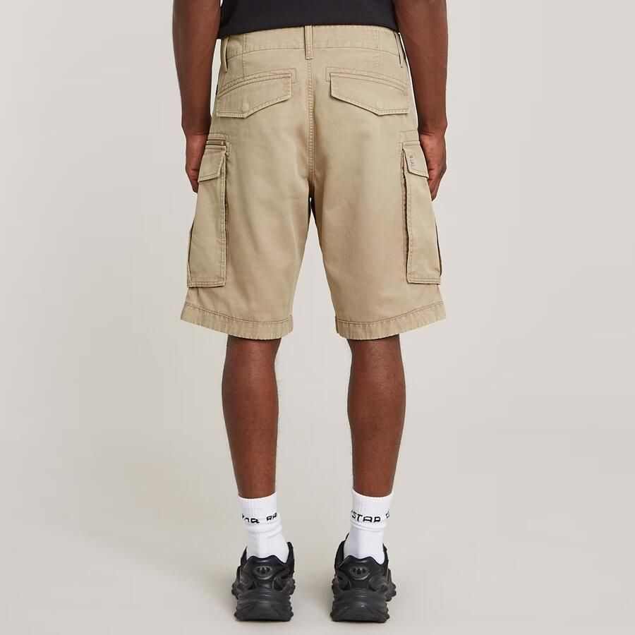 G-Star RAW Rovic Zip Relaxed Short Beige Heren