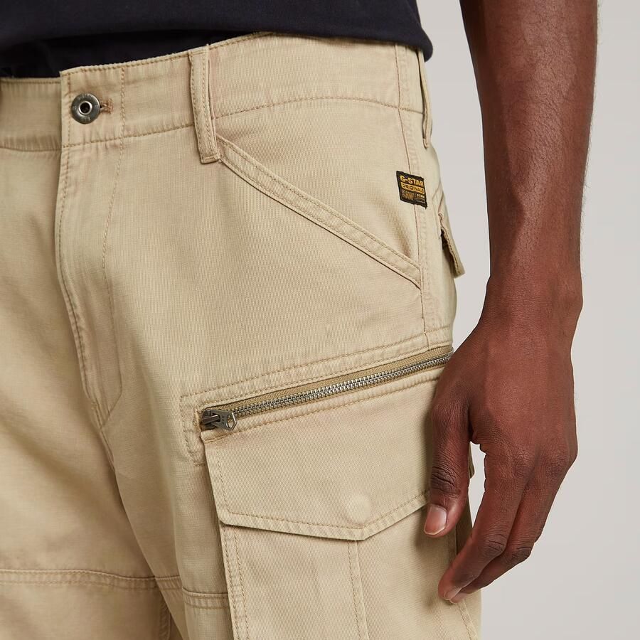 G-Star RAW Rovic Zip Relaxed Short Beige Heren - Foto 3