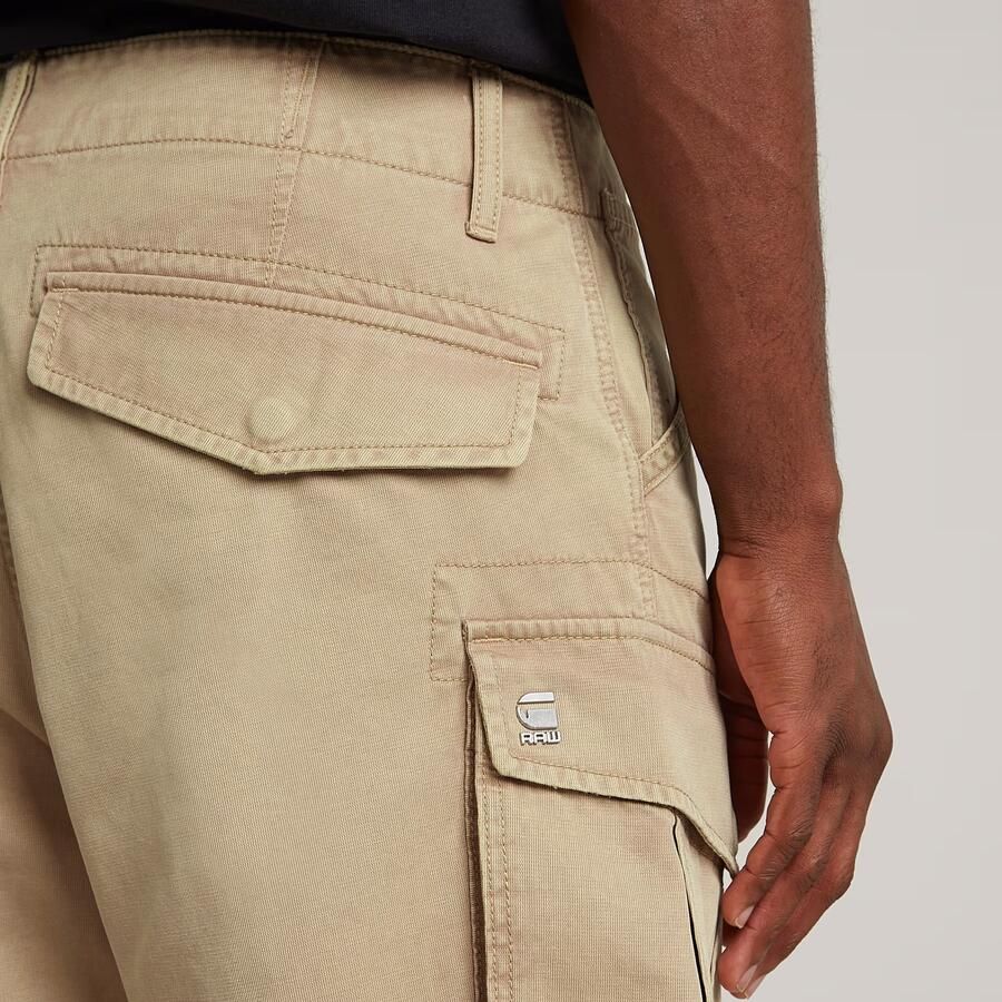 G-Star RAW Rovic Zip Relaxed Short Beige Heren - Foto 4