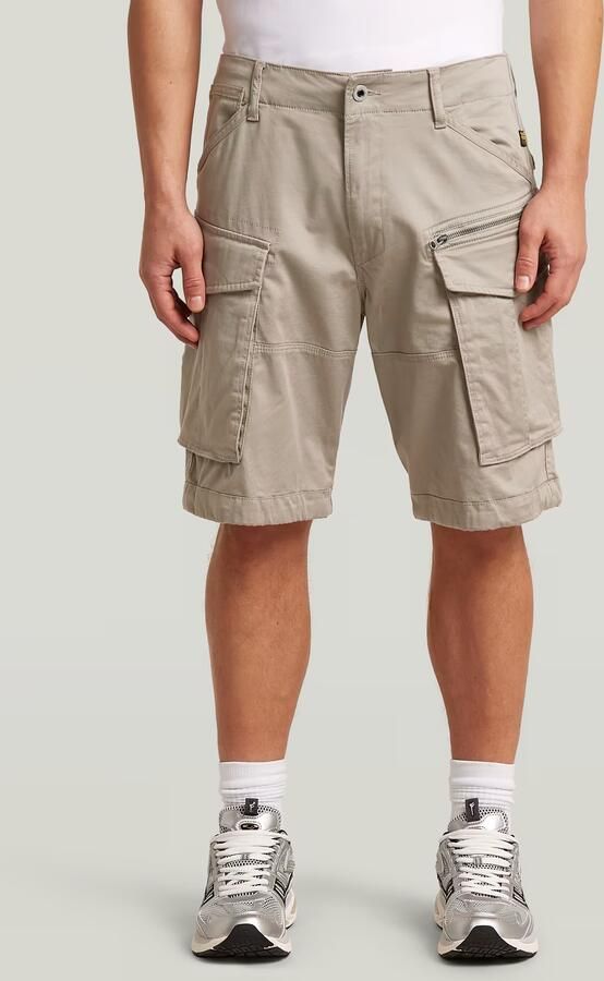 G-Star RAW Rovic Zip Relaxed Short Beige Heren