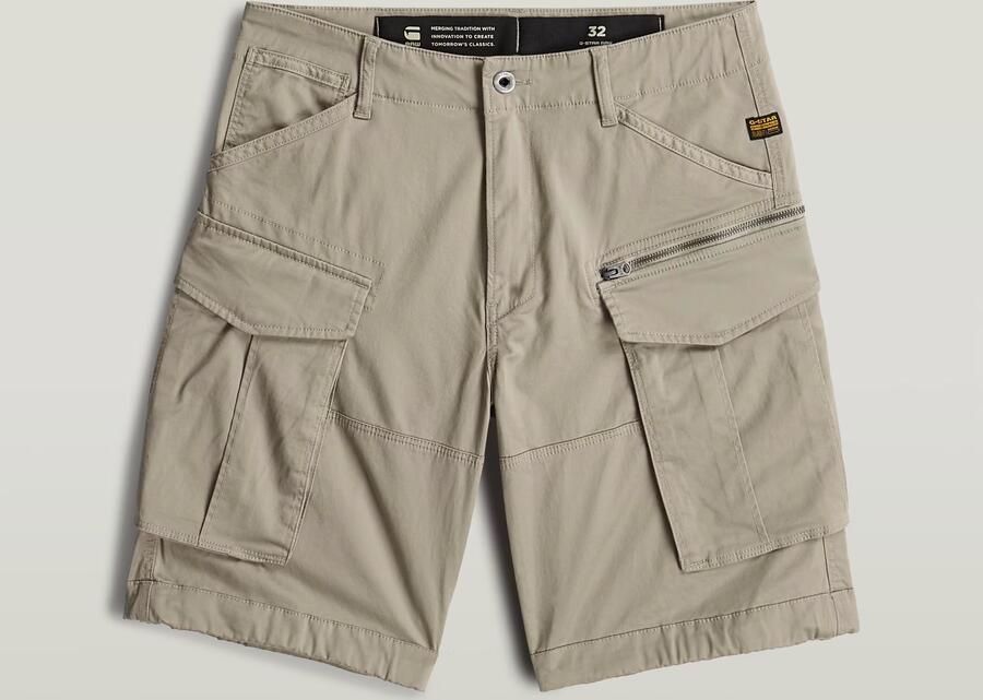 G-Star RAW Rovic Zip Relaxed Short Beige Heren - Foto 3