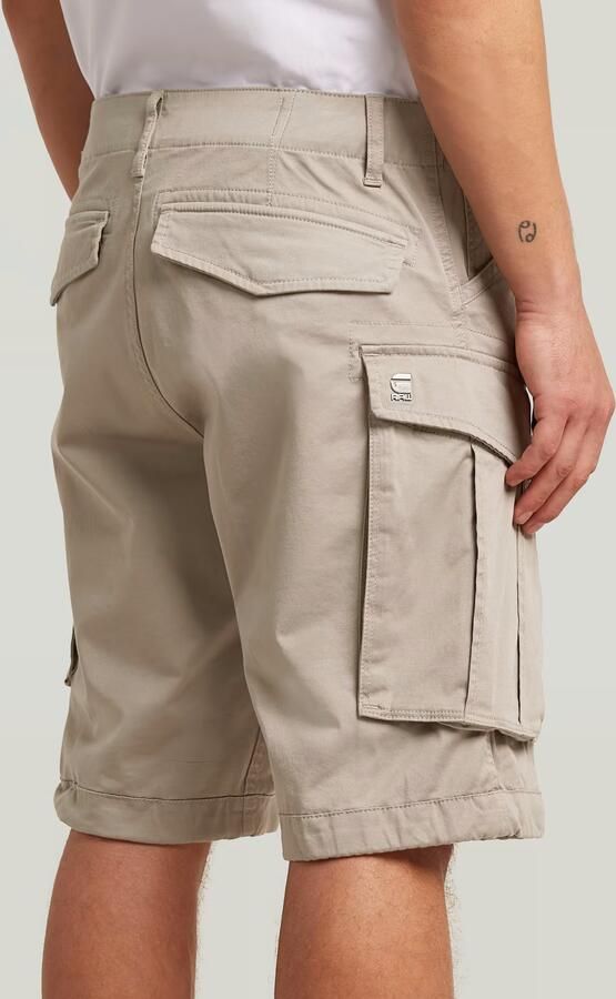 G-Star RAW Rovic Zip Relaxed Short Beige Heren - Foto 5