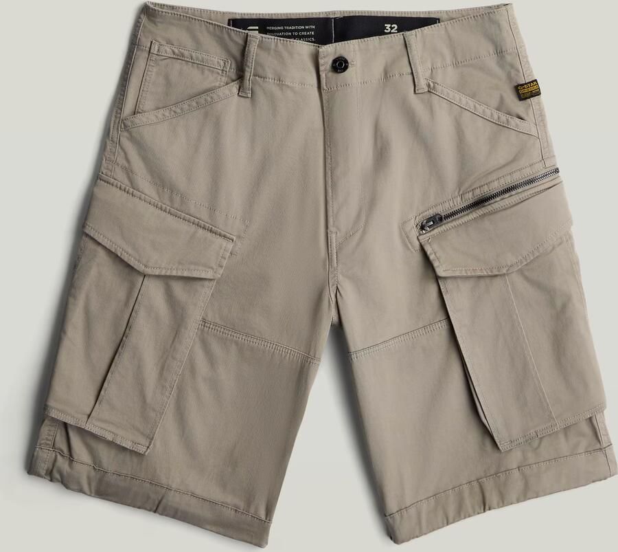 G-Star RAW Rovic Zip Relaxed Short Beige Heren - Foto 3